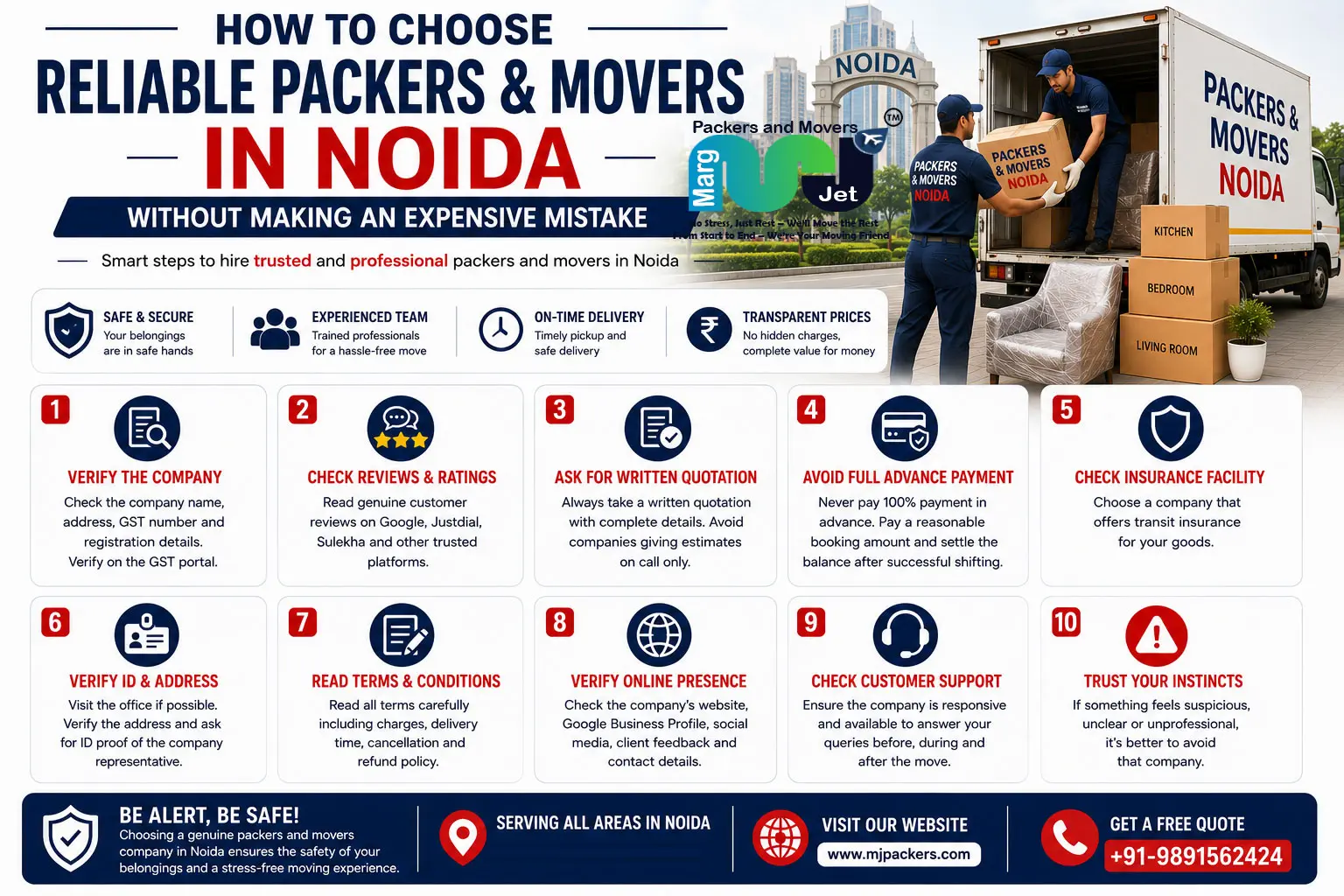 How to Choose Reliable Packers and Movers in Noida Without Making an Expensive Mistake