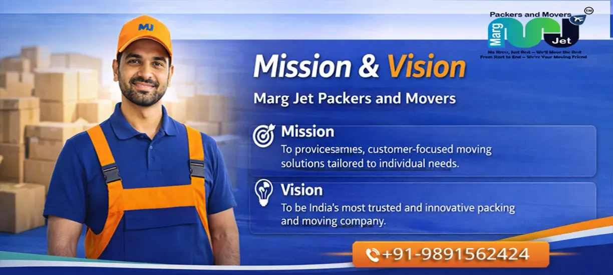 Mission & Vision | Marg Jet Packers and Movers