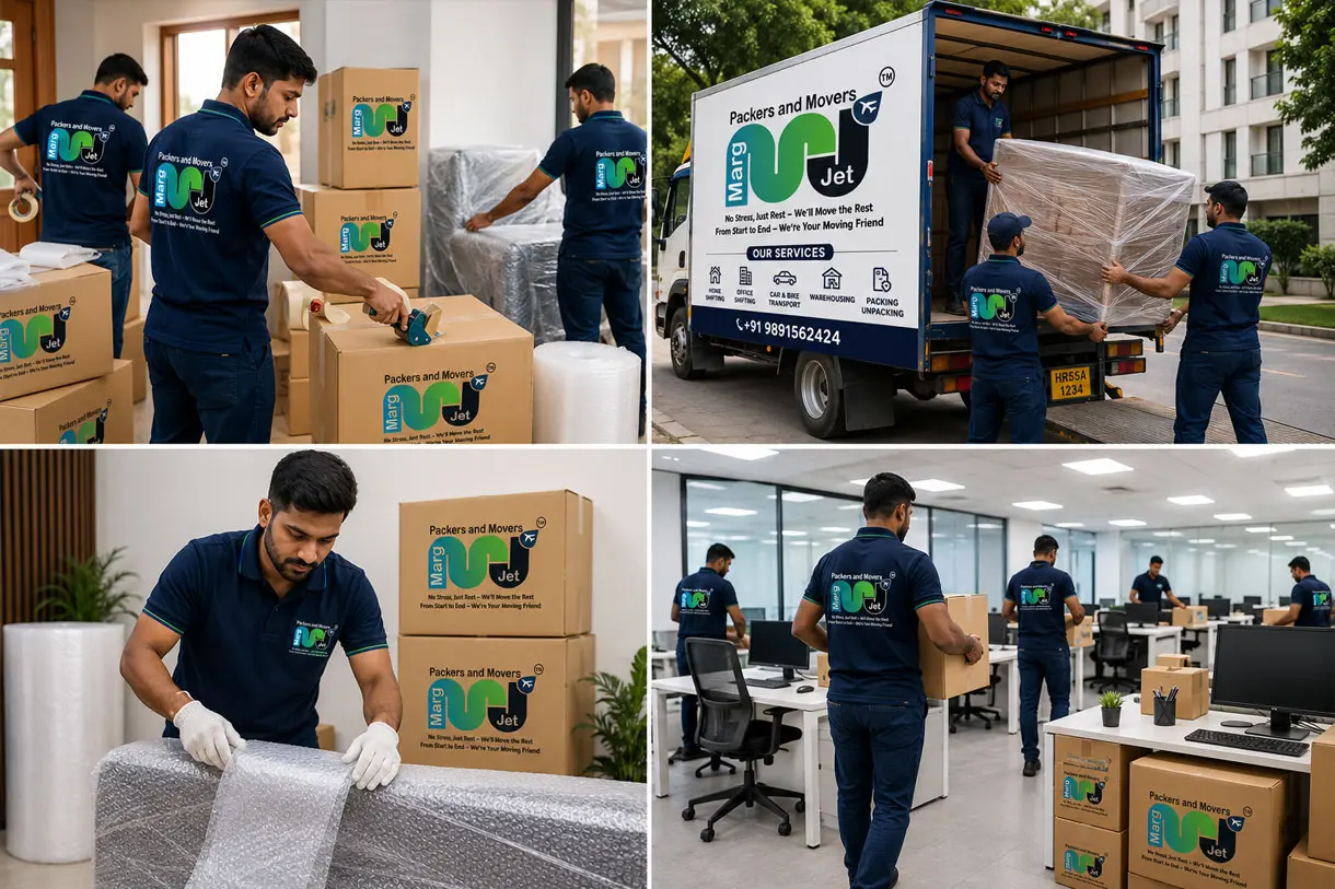 Packers and Movers in Sector 22 Gurgaon – Marg Jet Packers and Movers